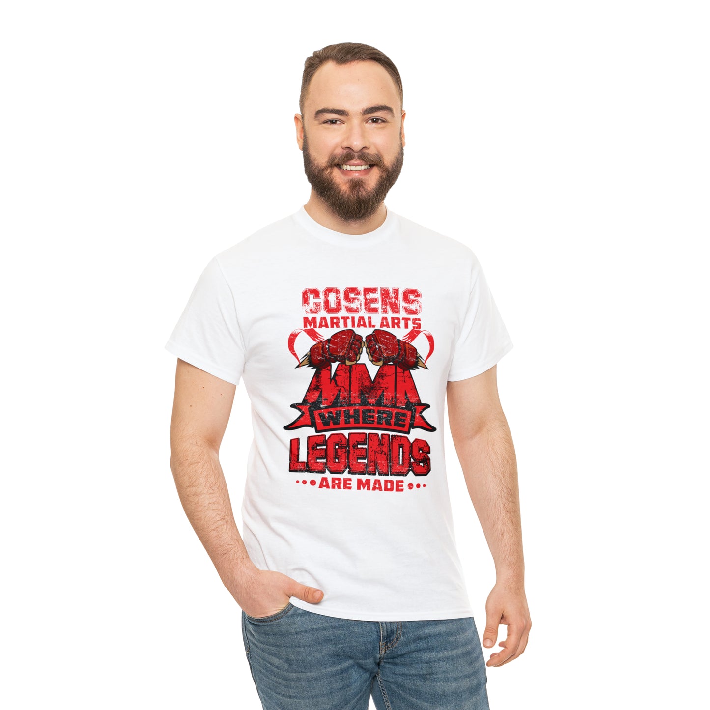Legends Adult Cosens Martial Arts Unisex Heavy Cotton Tee
