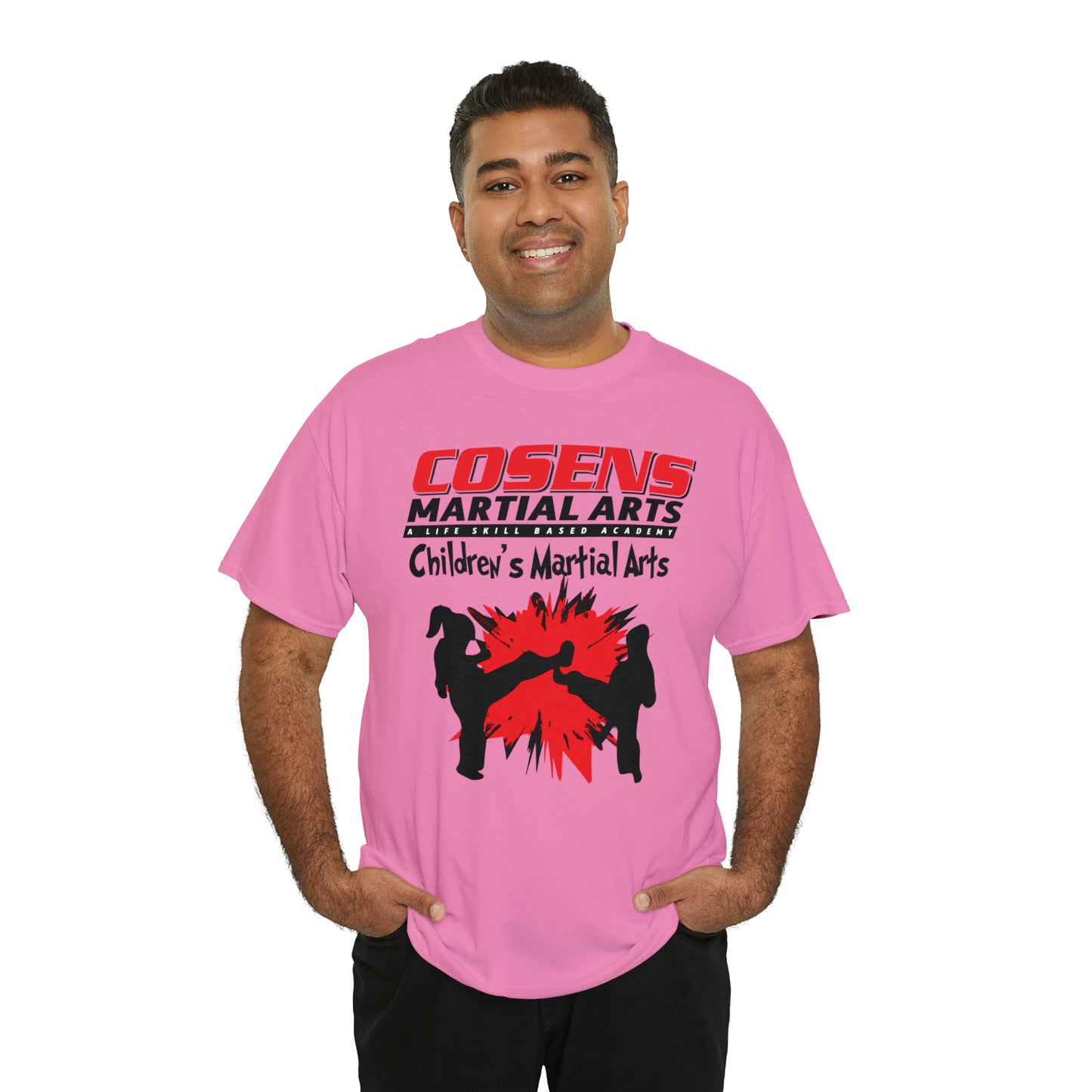 Adult "Childrens Martial Arts" Cosens Martial Arts Unisex Heavy Cotton Tee Unisex Heavy Cotton Tee