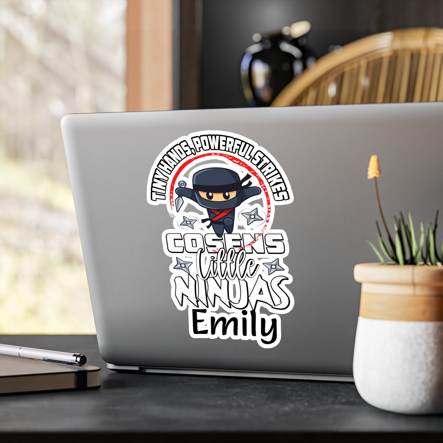 Customized Vinyl Decals - Little Ninjas!