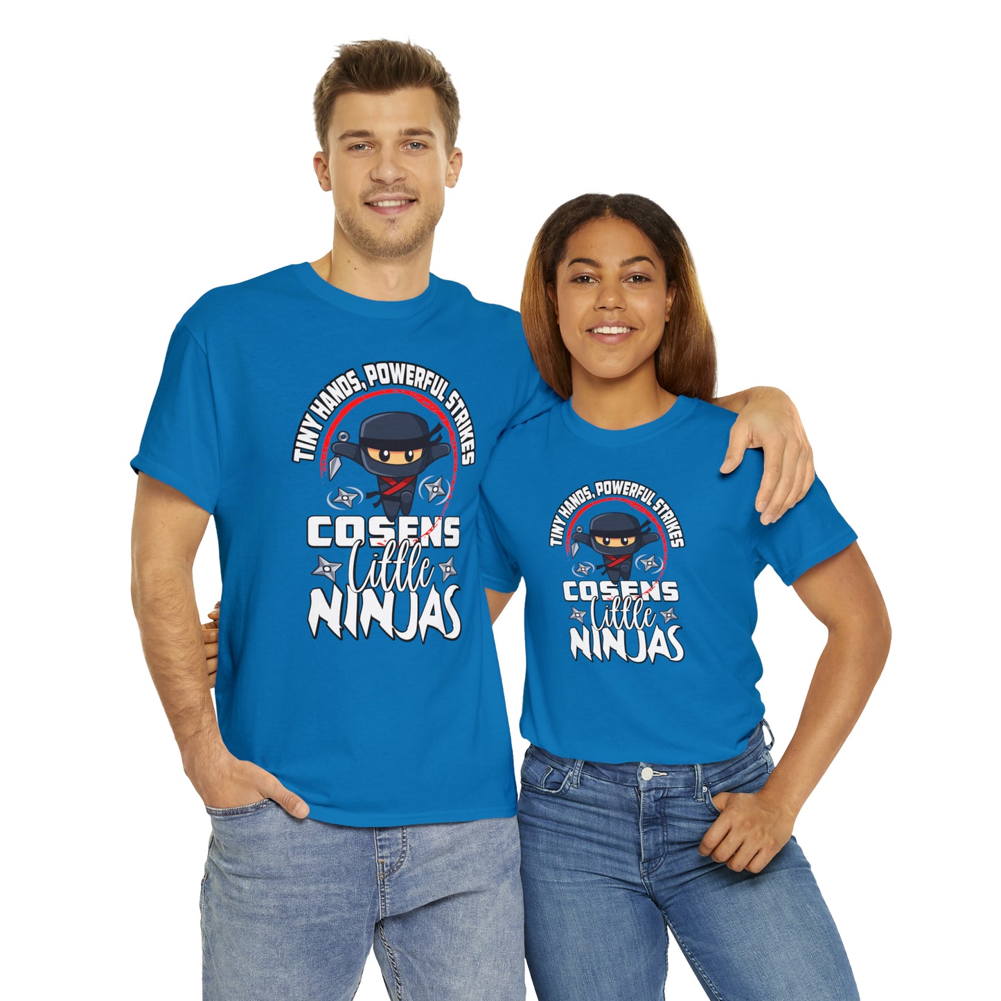 Adult "Little Ninjas" Cosens Martial Arts Unisex Heavy Cotton Tee Unisex Heavy Cotton Tee