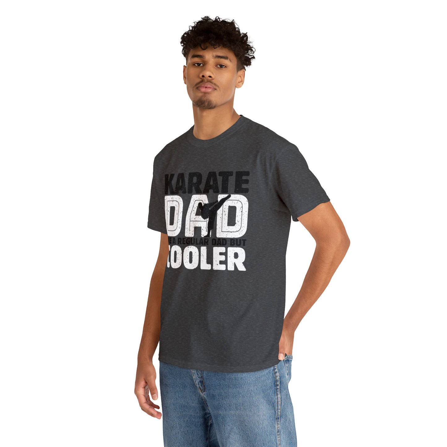 Karate Dad Heavy Cotton Tee