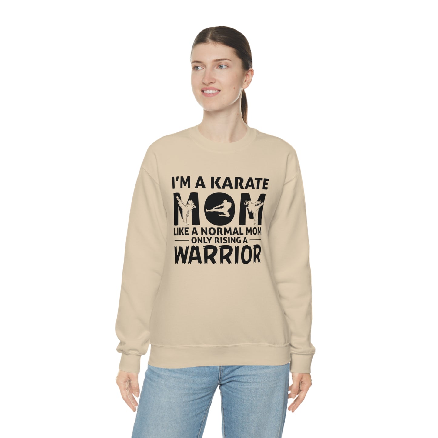 Cosens I'm a Karate Mom Heavy Blend™ Crewneck Sweatshirt