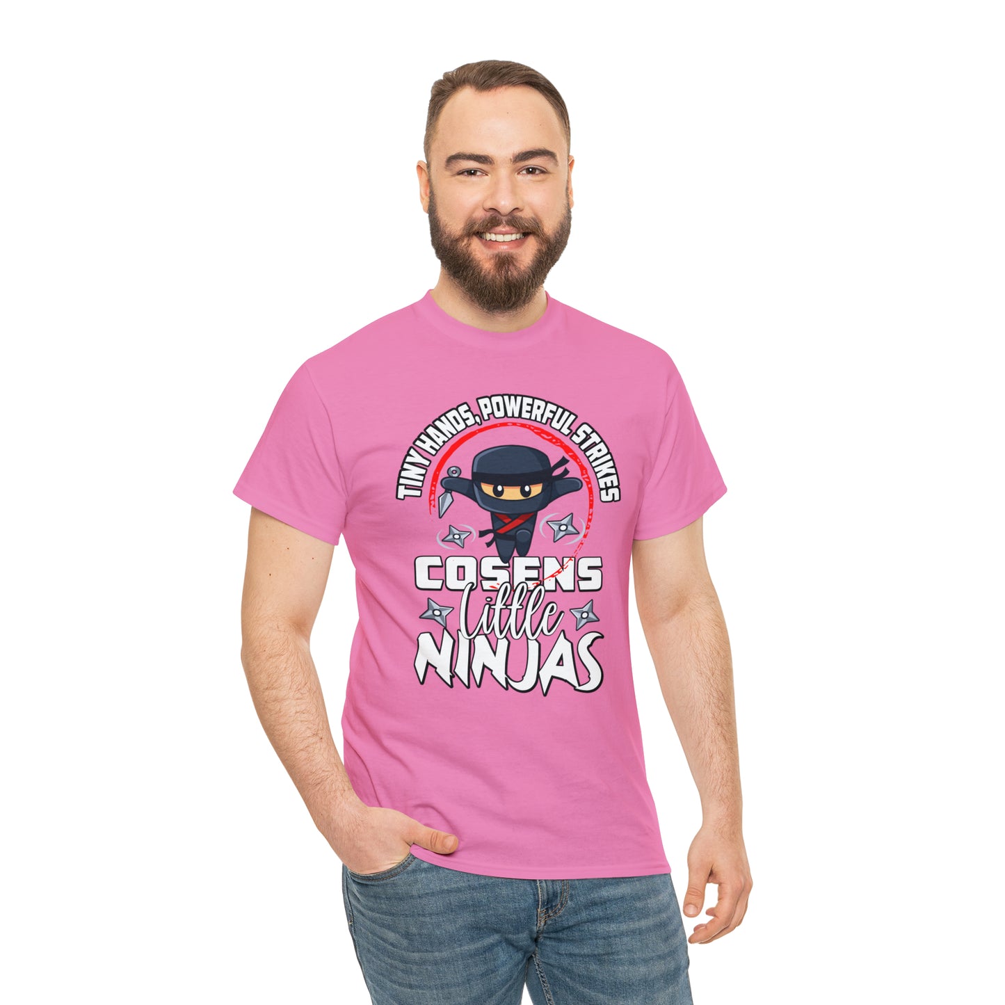 Adult "Little Ninjas" Cosens Martial Arts Unisex Heavy Cotton Tee Unisex Heavy Cotton Tee