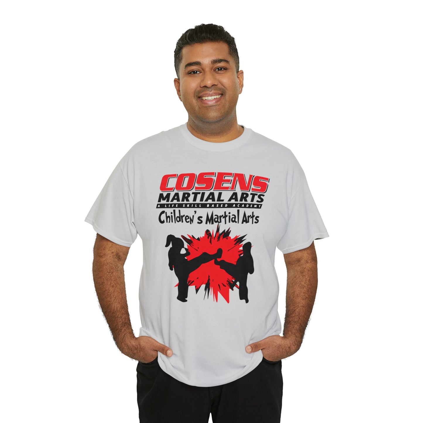 Adult "Childrens Martial Arts" Cosens Martial Arts Unisex Heavy Cotton Tee Unisex Heavy Cotton Tee