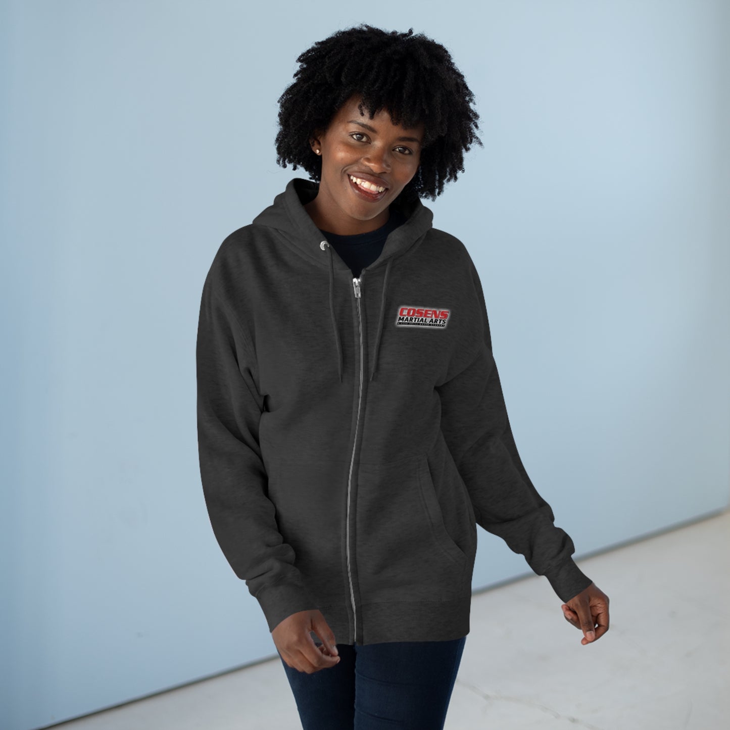 Adult Premium Unisex Full Zip Hoodie (Not customized with name)