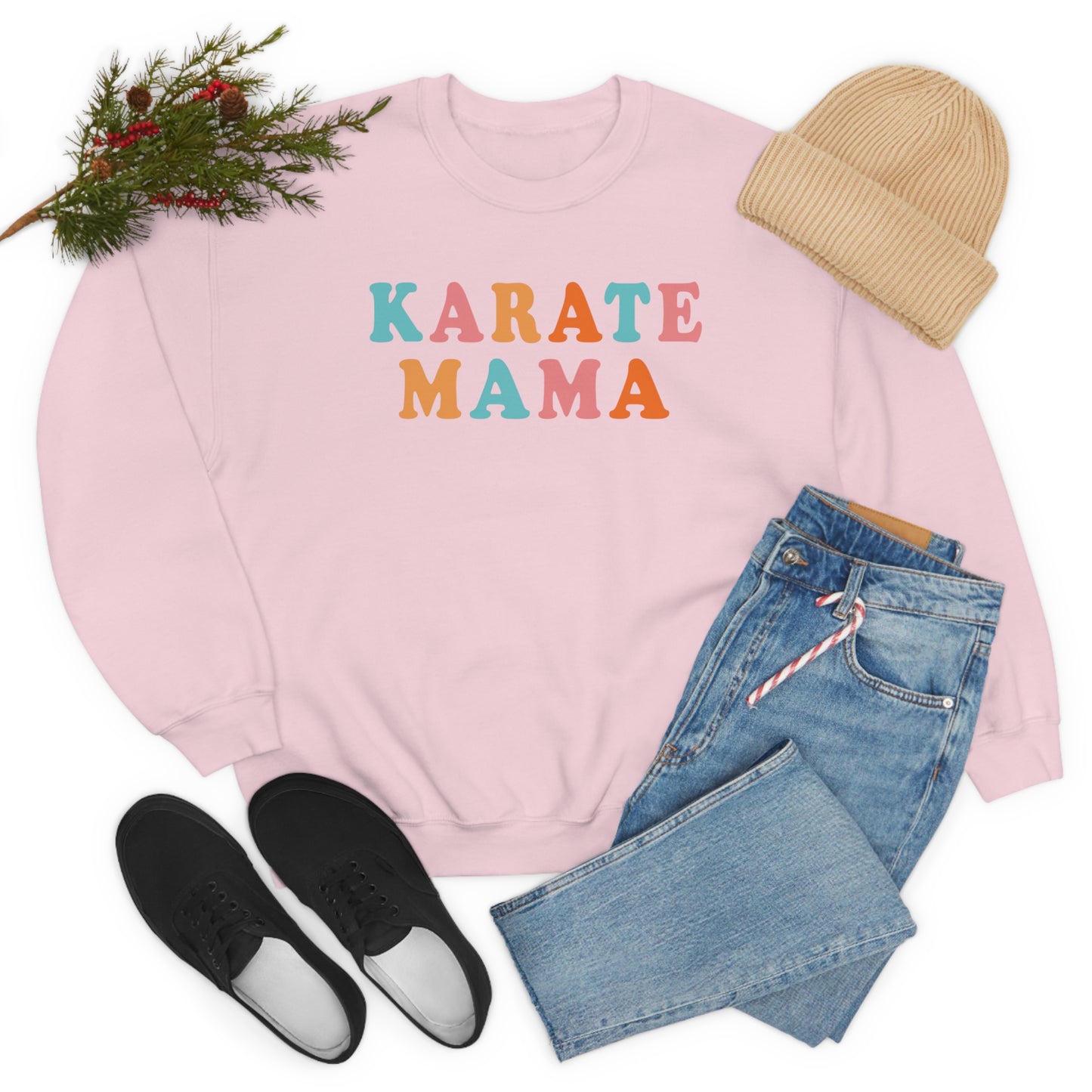 Cosens Karate Mama Heavy Blend™ Crewneck Sweatshirt