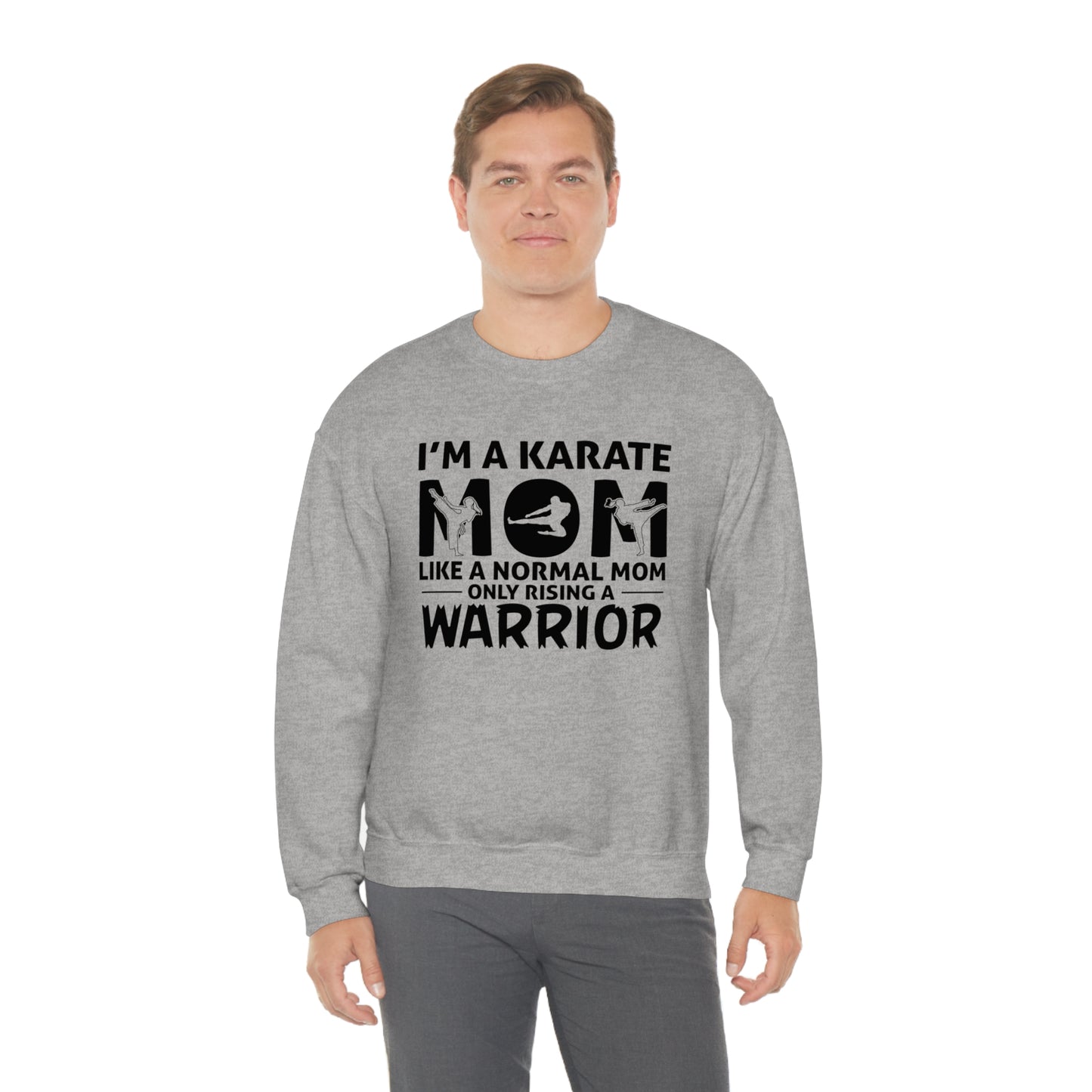 Cosens I'm a Karate Mom Heavy Blend™ Crewneck Sweatshirt