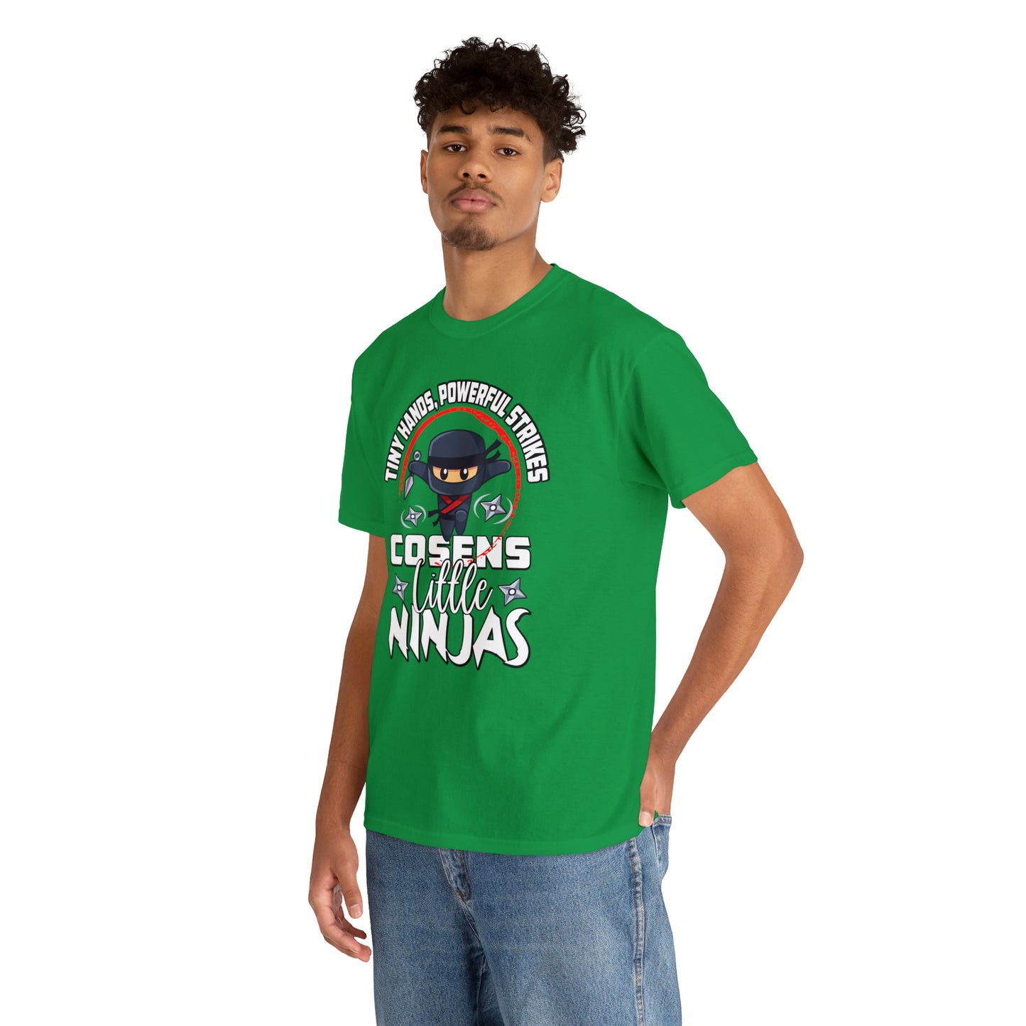 Adult "Little Ninjas" Cosens Martial Arts Unisex Heavy Cotton Tee Unisex Heavy Cotton Tee