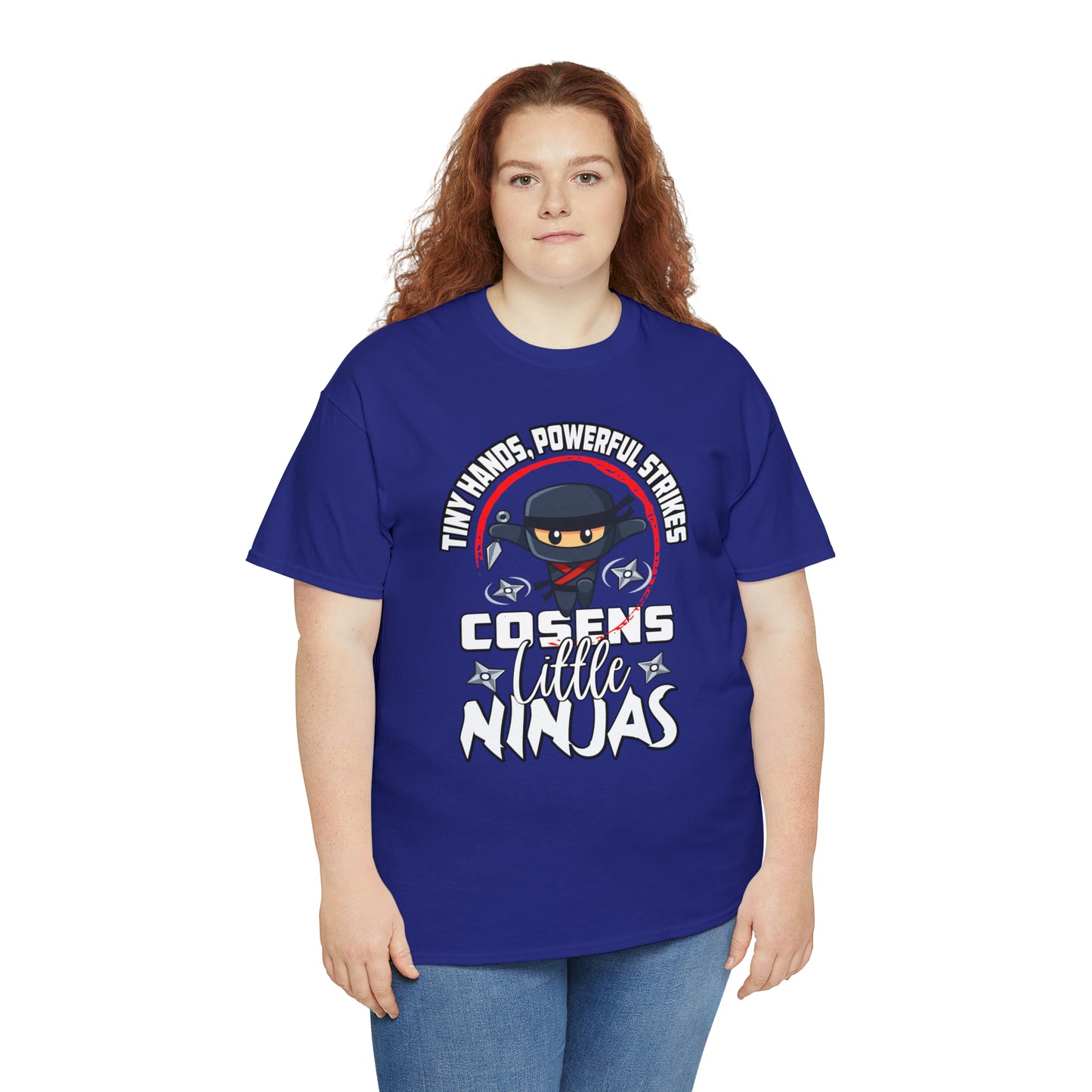 Adult "Little Ninjas" Cosens Martial Arts Unisex Heavy Cotton Tee Unisex Heavy Cotton Tee