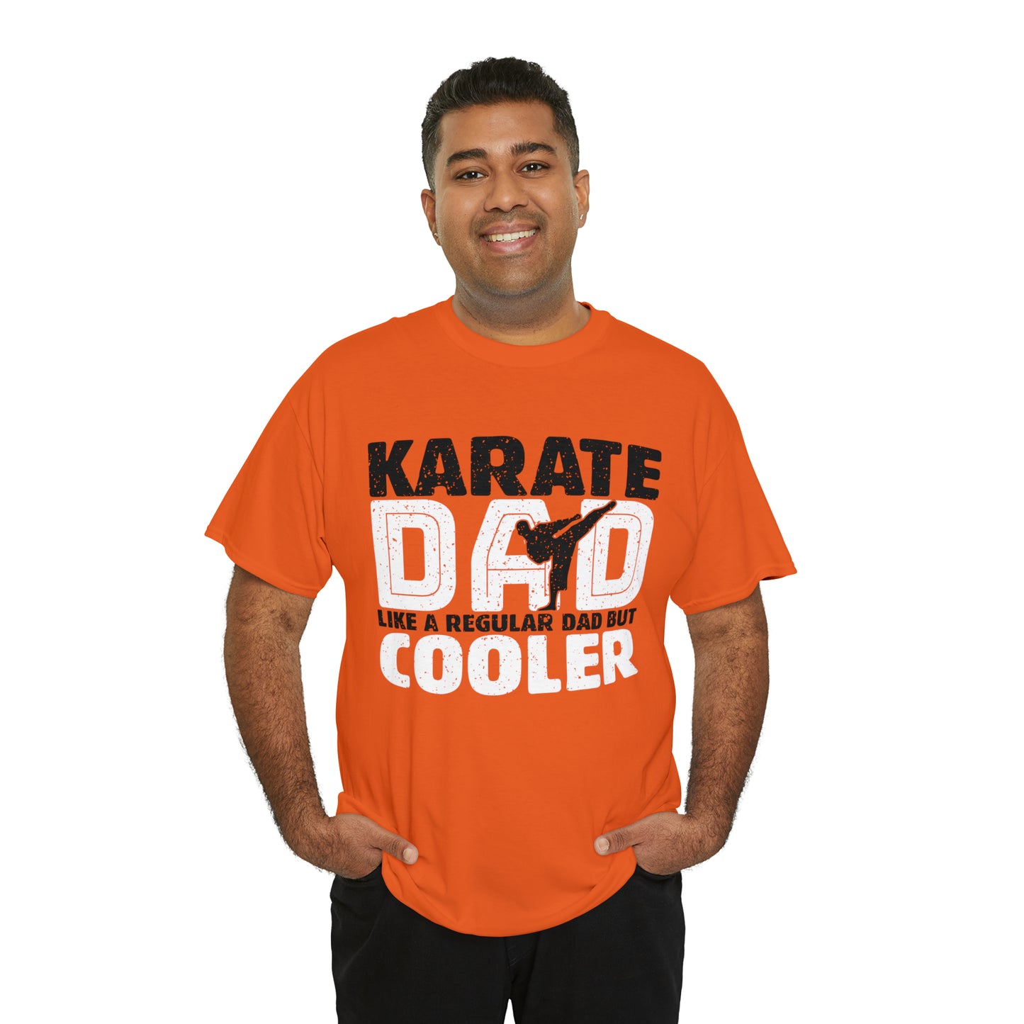 Karate Dad Heavy Cotton Tee