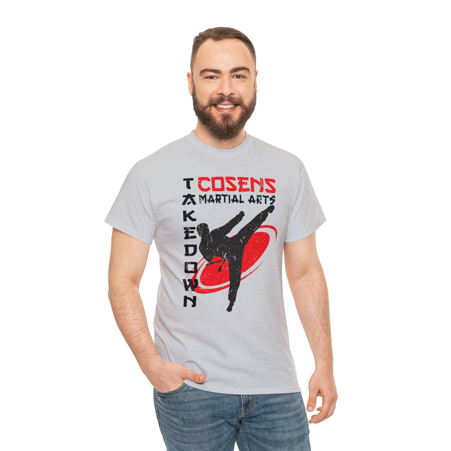 Adult "Takedown" Cosens Martial Arts Unisex Heavy Cotton Tee Unisex Heavy Cotton Tee