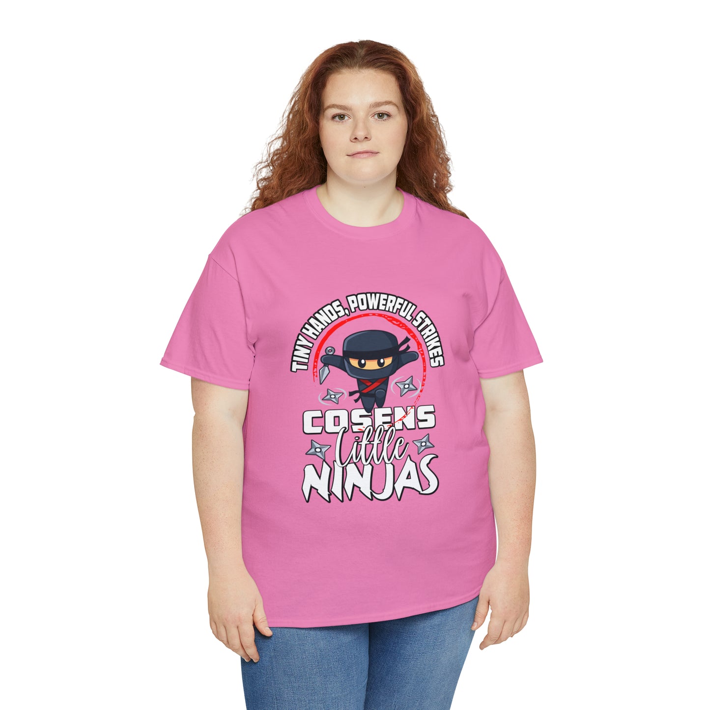 Little Ninjas Adult Unisex Heavy Cotton Tee