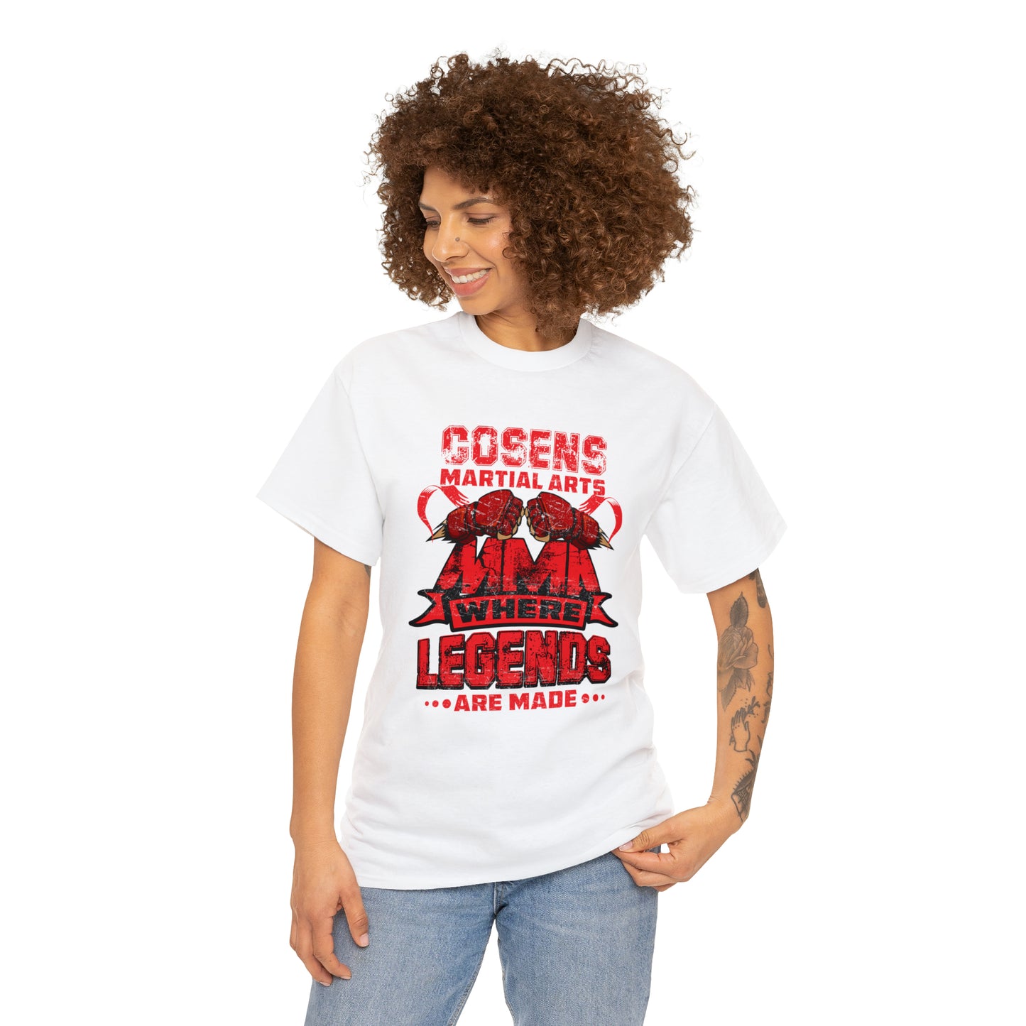 Legends Adult Cosens Martial Arts Unisex Heavy Cotton Tee