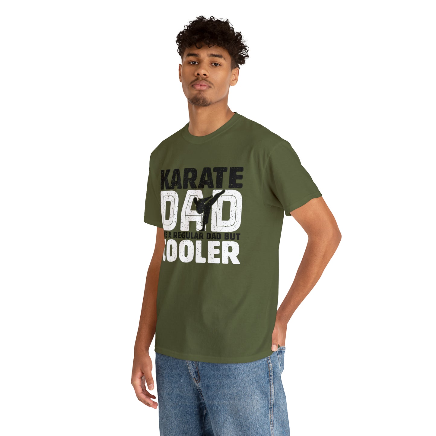 Karate Dad Heavy Cotton Tee