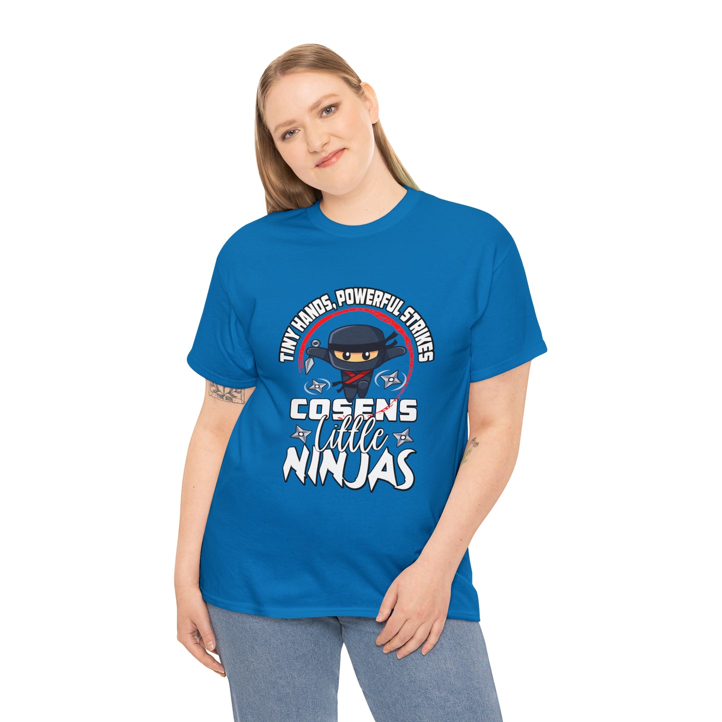 Little Ninjas Adult Unisex Heavy Cotton Tee