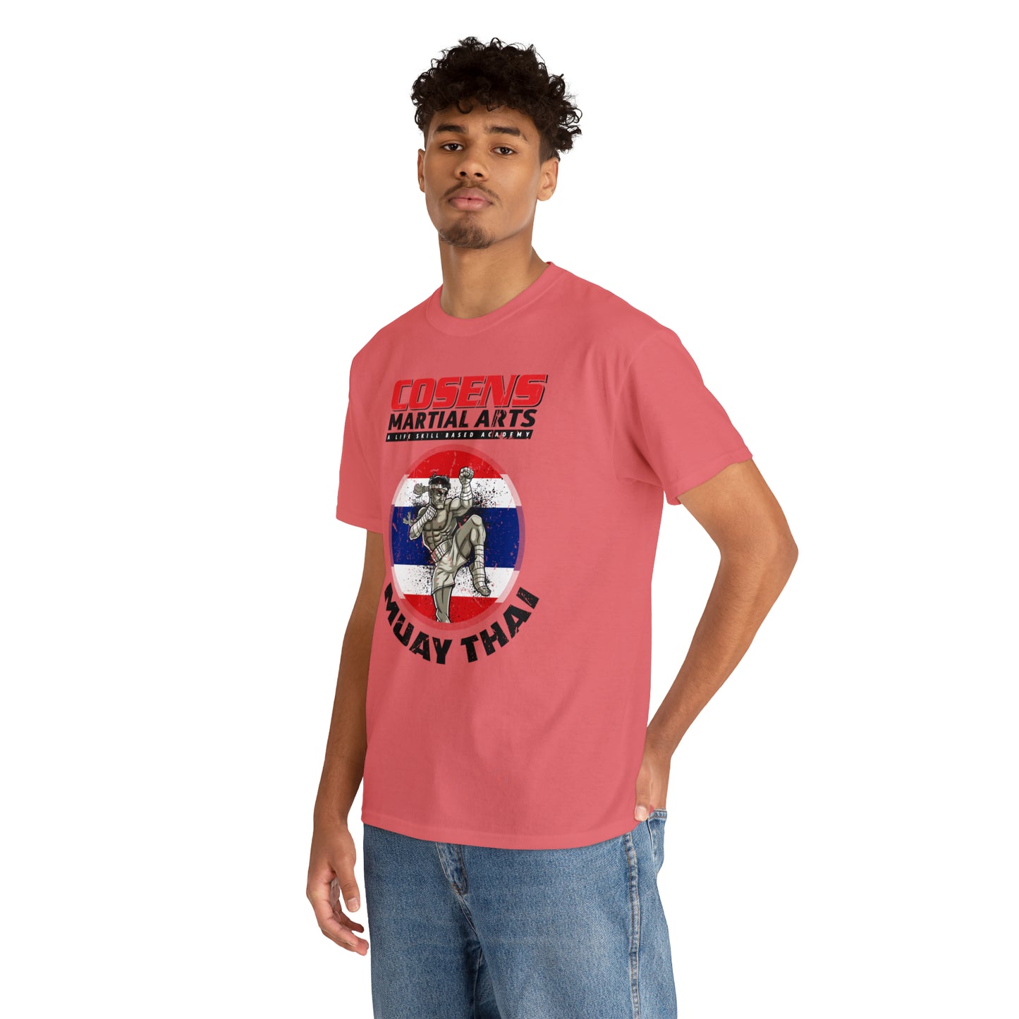 Adult "Muay Thai" Cosens Martial Arts Unisex Heavy Cotton Tee Unisex Heavy Cotton Tee