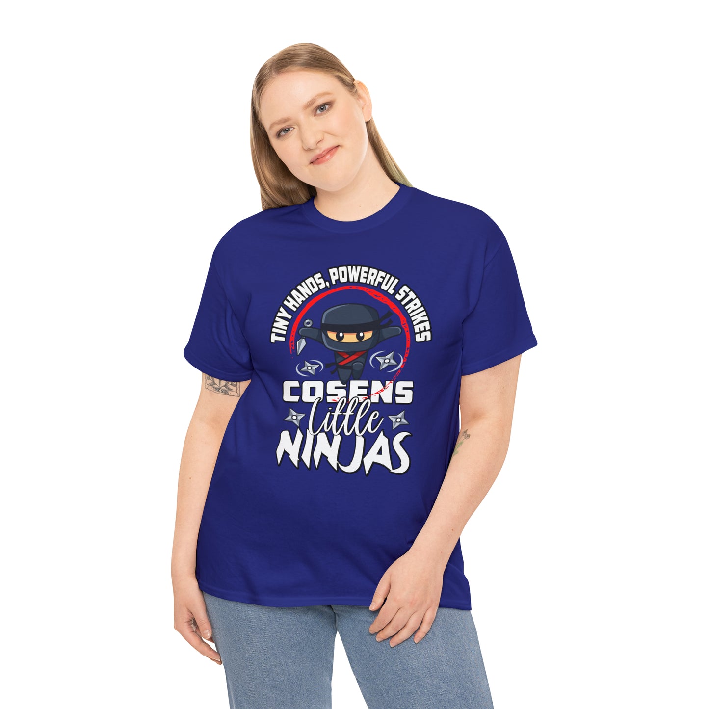 Adult "Little Ninjas" Cosens Martial Arts Unisex Heavy Cotton Tee Unisex Heavy Cotton Tee