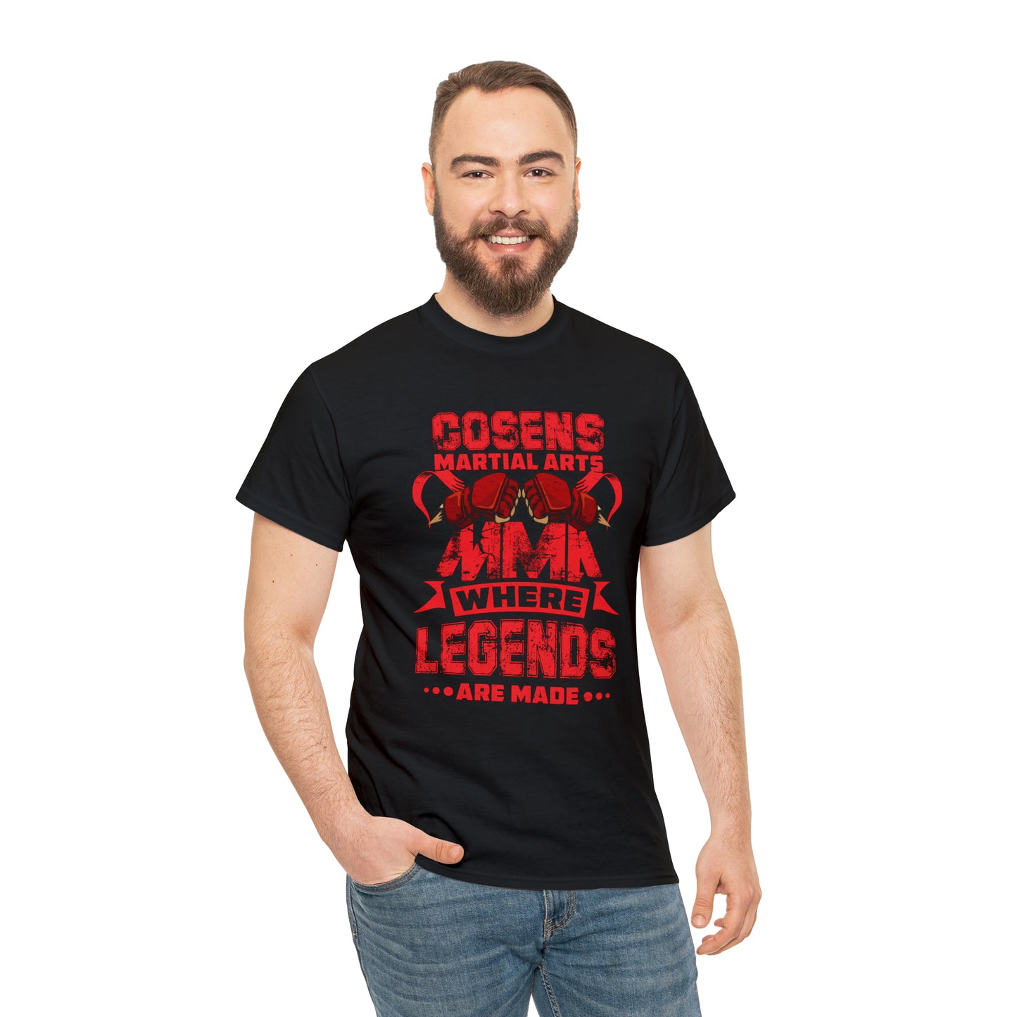Legends Adult Cosens Martial Arts Unisex Heavy Cotton Tee