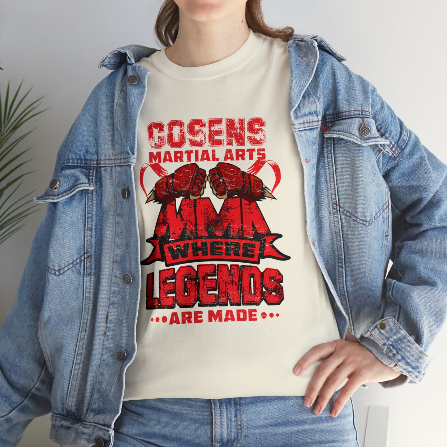 Legends Adult Cosens Martial Arts Unisex Heavy Cotton Tee