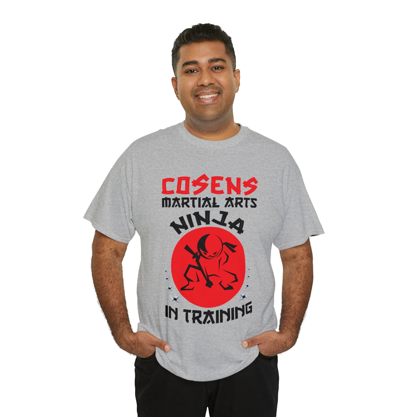 Adult "Ninja in Training" Unisex Heavy Cotton Tee