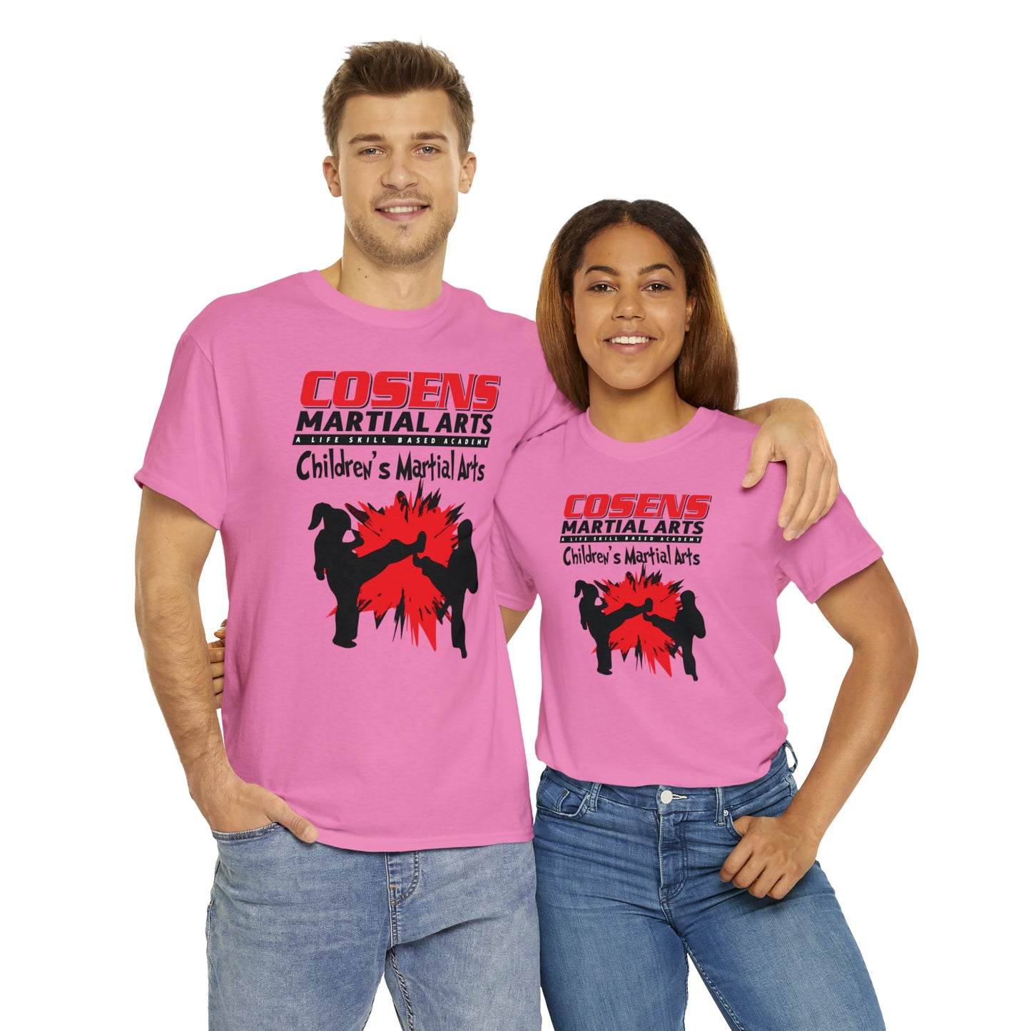 Adult "Childrens Martial Arts" Cosens Martial Arts Unisex Heavy Cotton Tee Unisex Heavy Cotton Tee