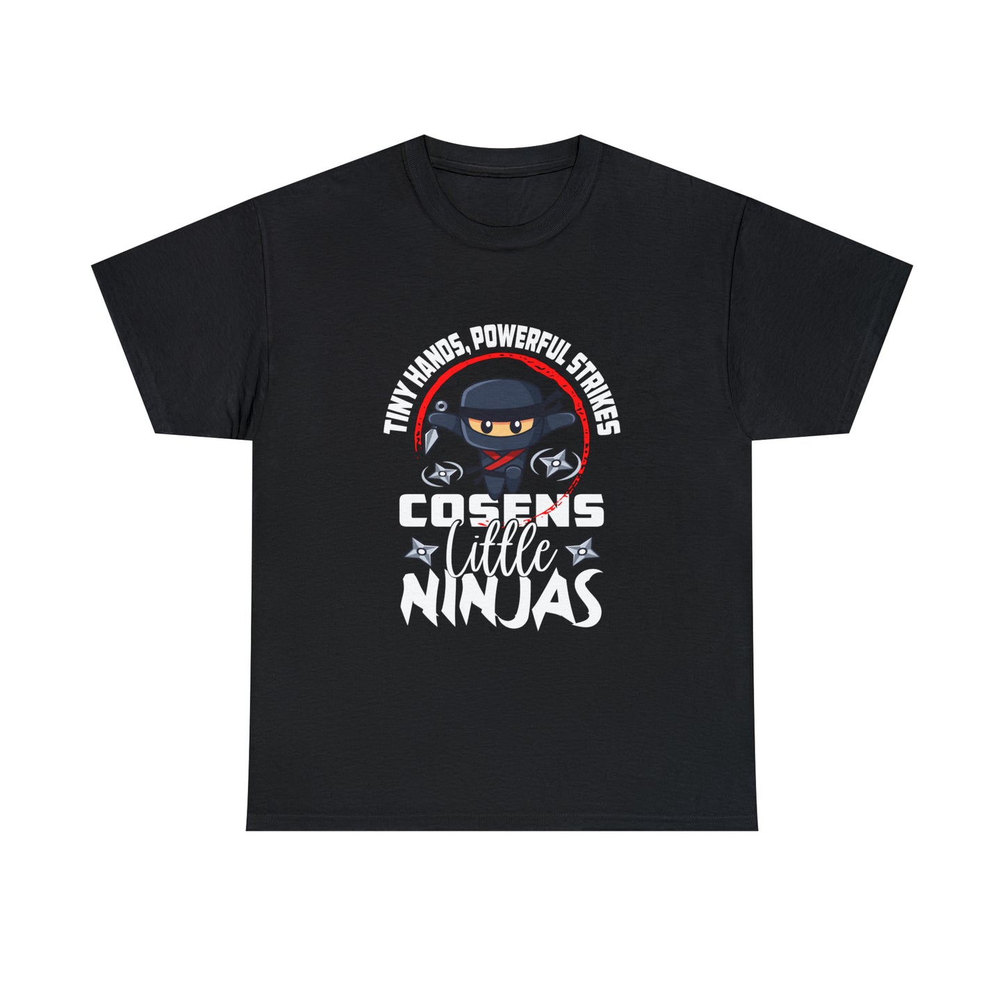 Little Ninjas Adult Unisex Heavy Cotton Tee
