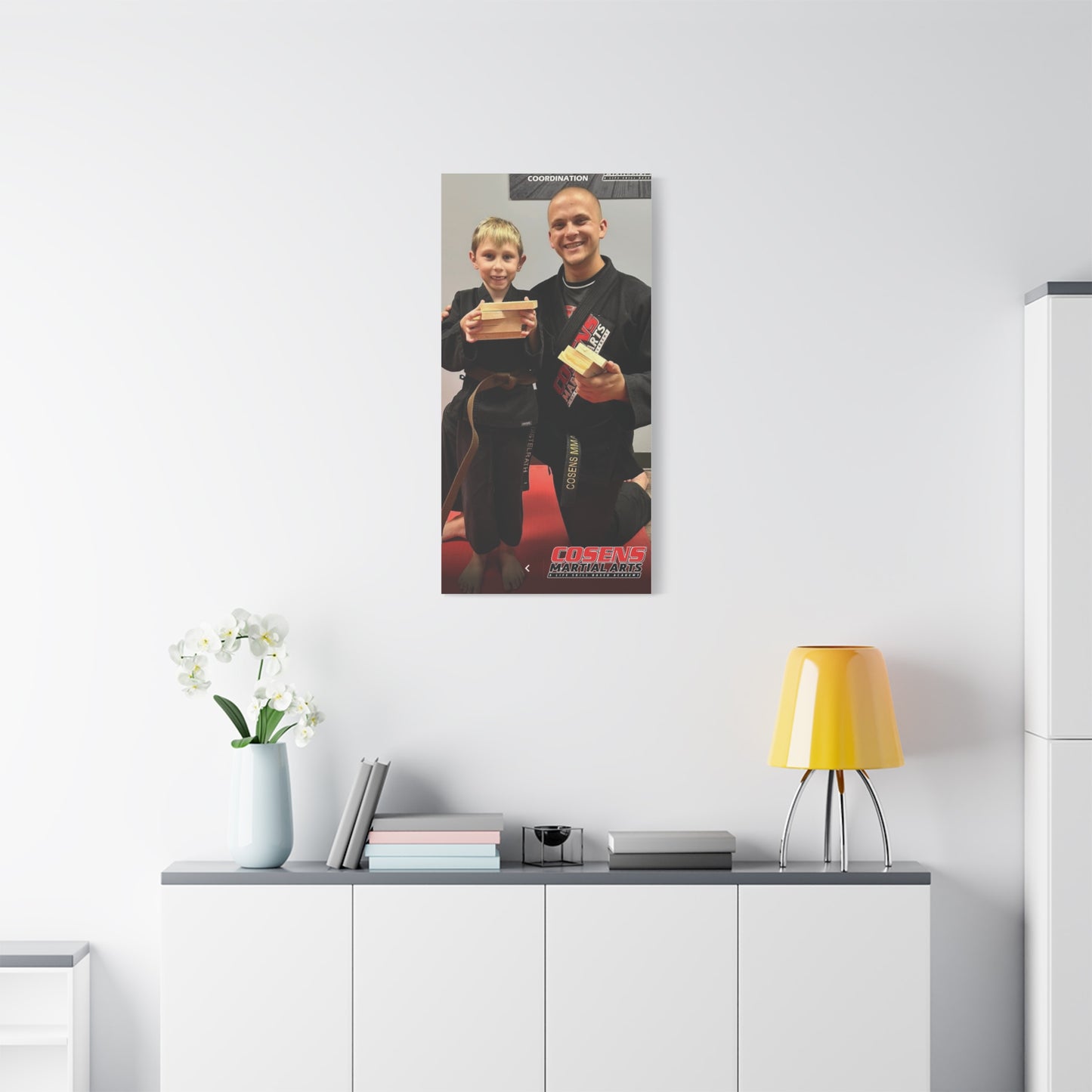 Custom Martial Arts Canvas Prints – A Memorable Gift for Proud Parents!