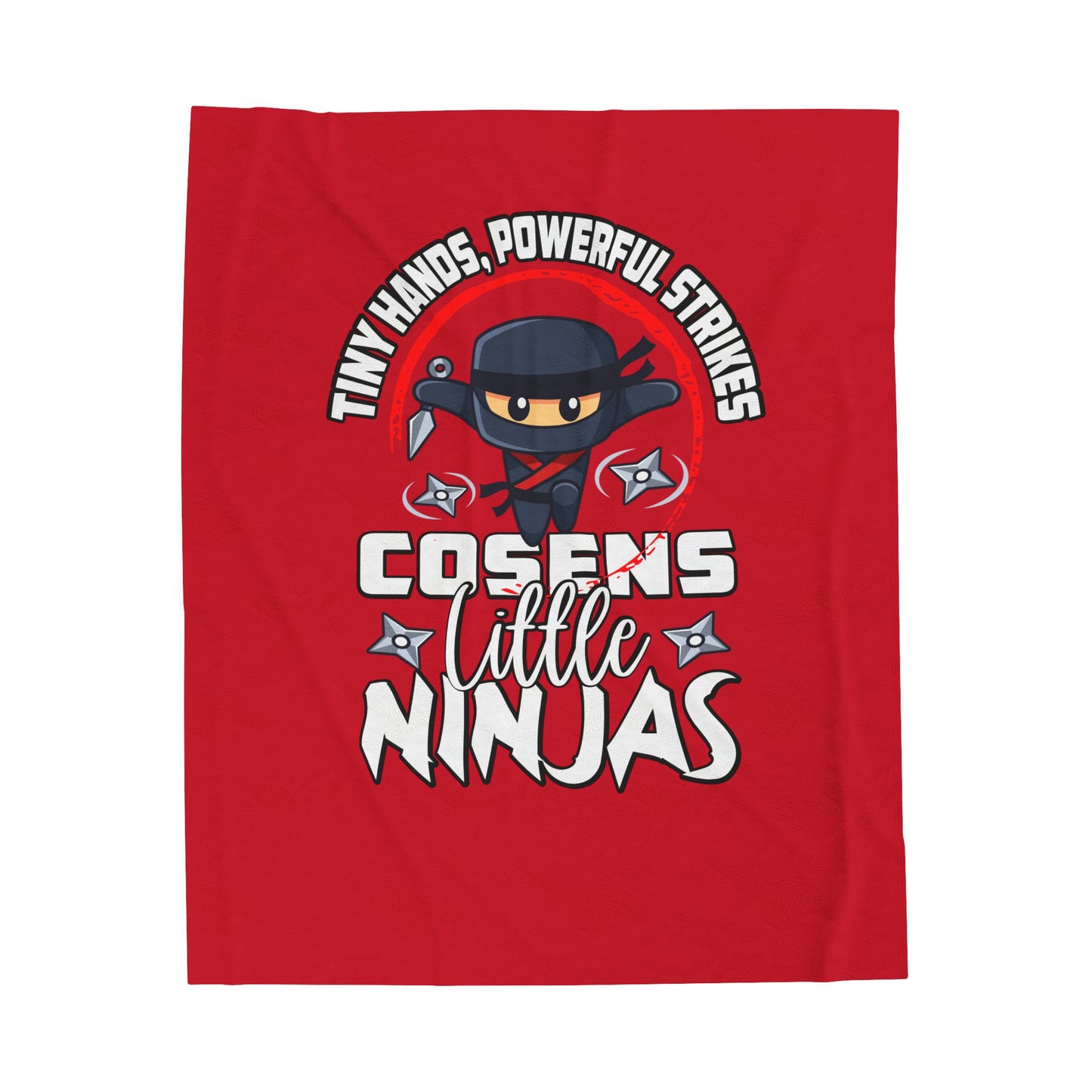 Little Ninja Cozy Blanket – Softness Meets Martial Arts Spirit