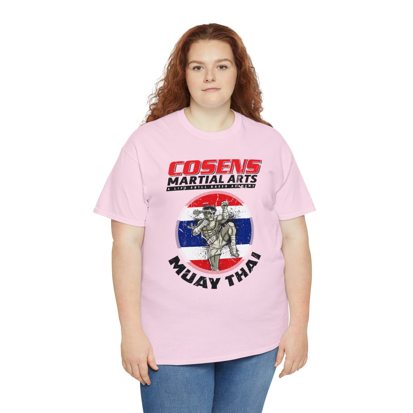 Adult "Muay Thai" Cosens Martial Arts Unisex Heavy Cotton Tee Unisex Heavy Cotton Tee