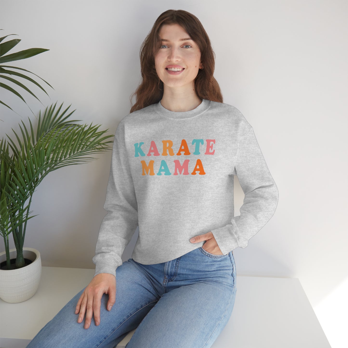 Cosens Karate Mama Heavy Blend™ Crewneck Sweatshirt