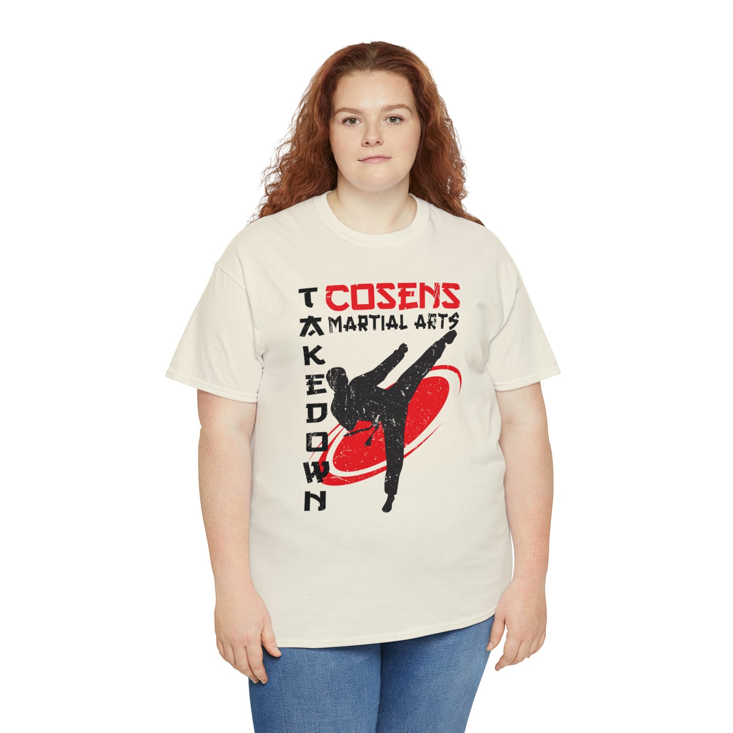 Adult "Takedown" Cosens Martial Arts Unisex Heavy Cotton Tee Unisex Heavy Cotton Tee