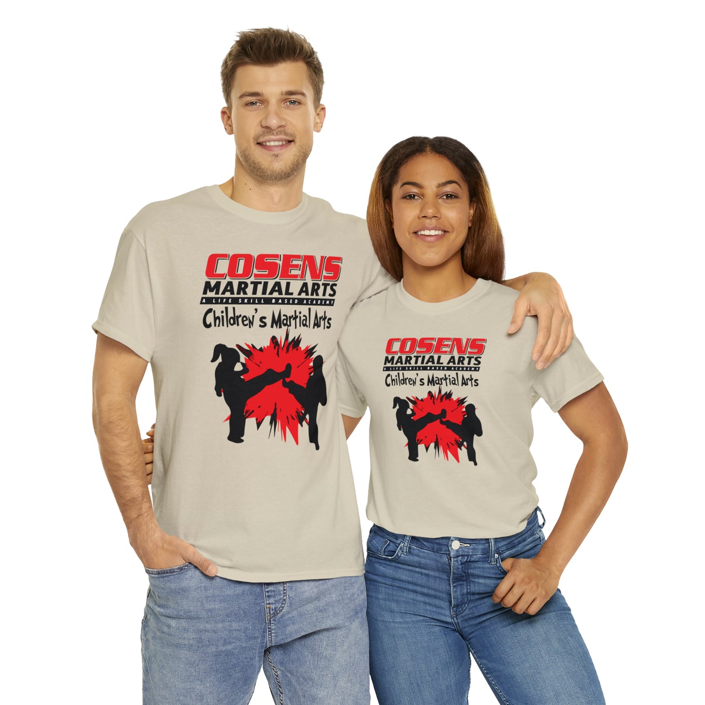 Adult "Childrens Martial Arts" Cosens Martial Arts Unisex Heavy Cotton Tee Unisex Heavy Cotton Tee