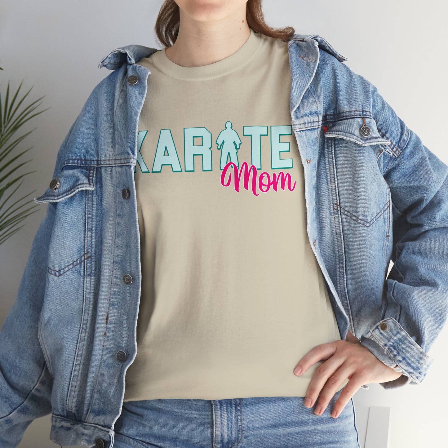 Karate Mom Life Heavy Cotton Tee