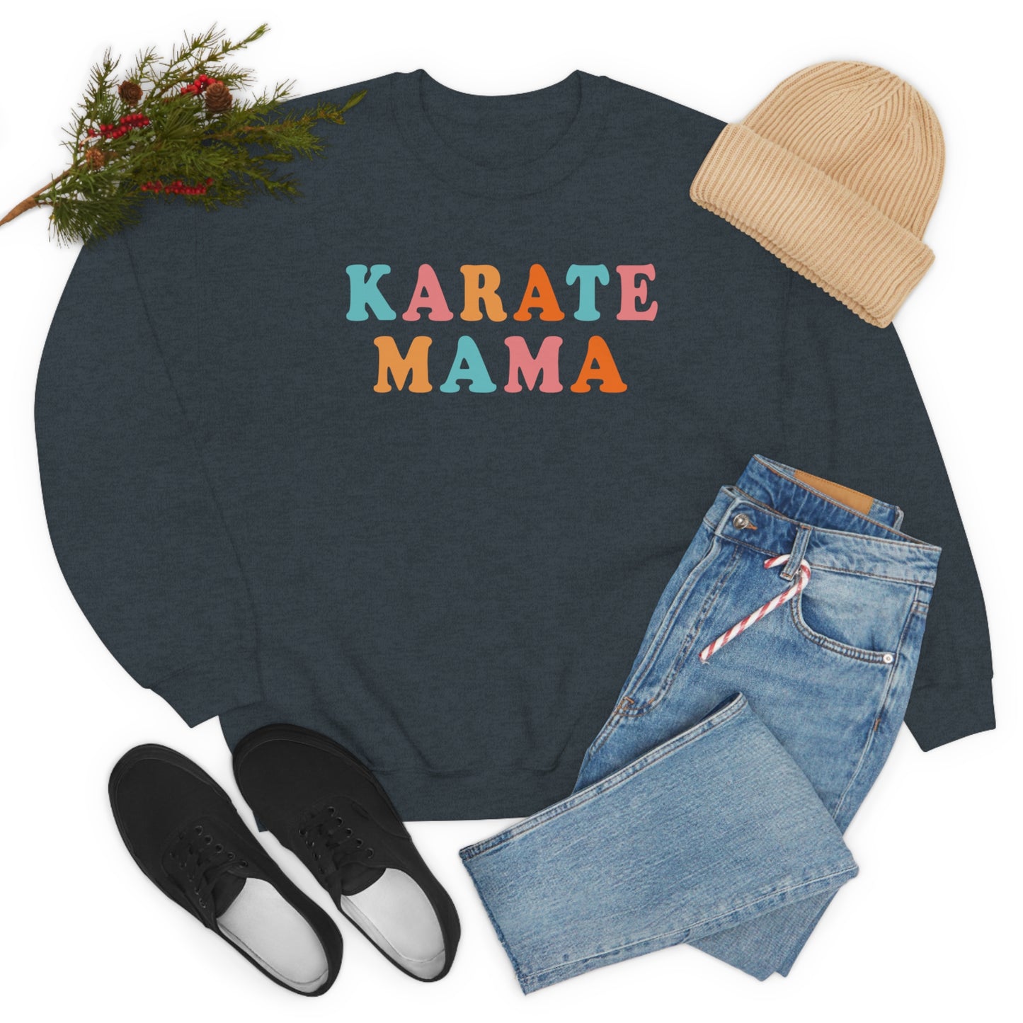 Cosens Karate Mama Heavy Blend™ Crewneck Sweatshirt