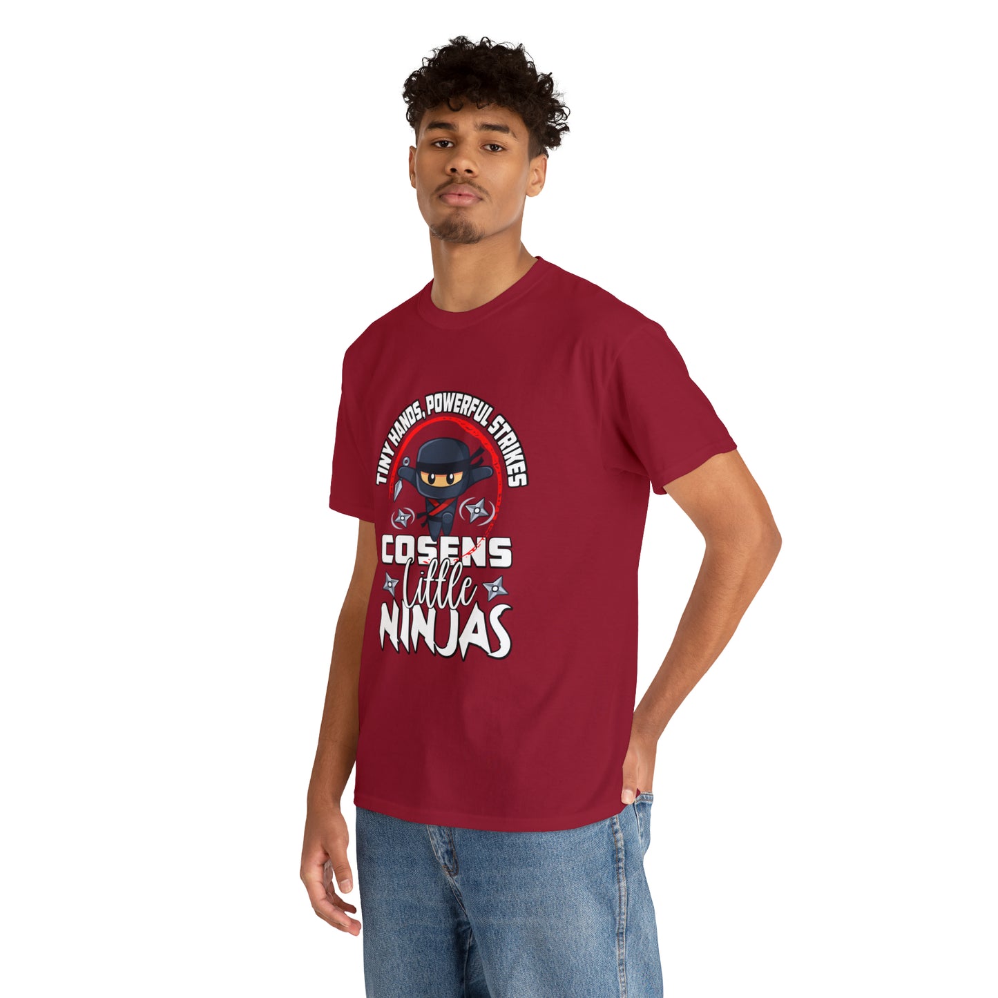 Little Ninjas Adult Unisex Heavy Cotton Tee
