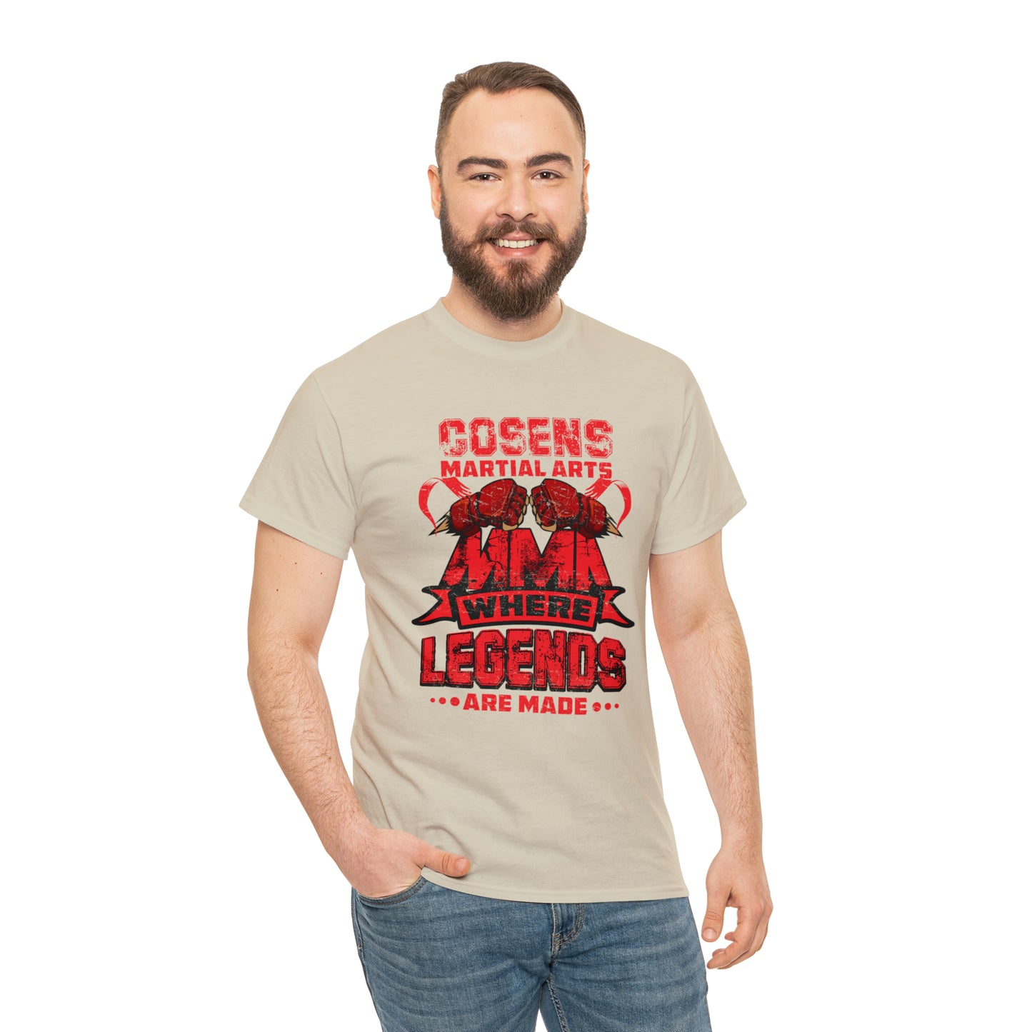 Legends Adult Cosens Martial Arts Unisex Heavy Cotton Tee