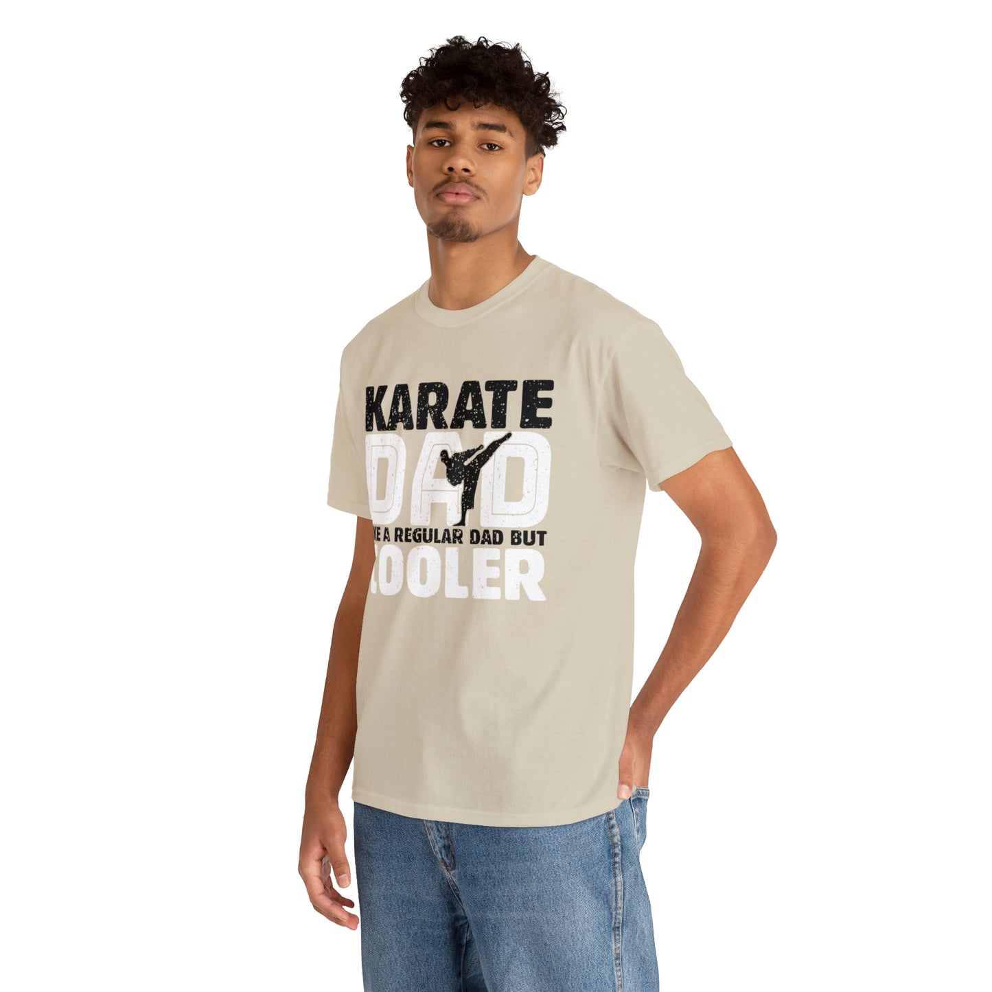 Karate Dad Heavy Cotton Tee