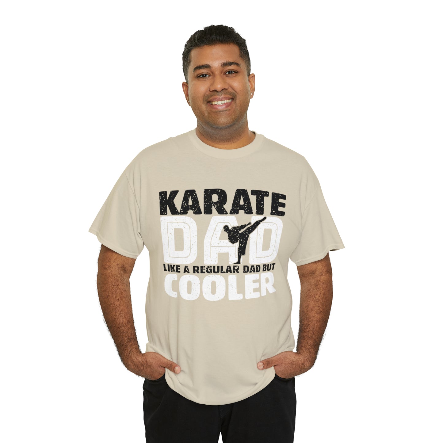 Karate Dad Heavy Cotton Tee