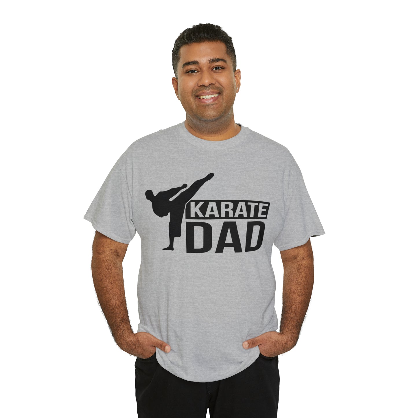 Karate Dad New Heavy Cotton Tee