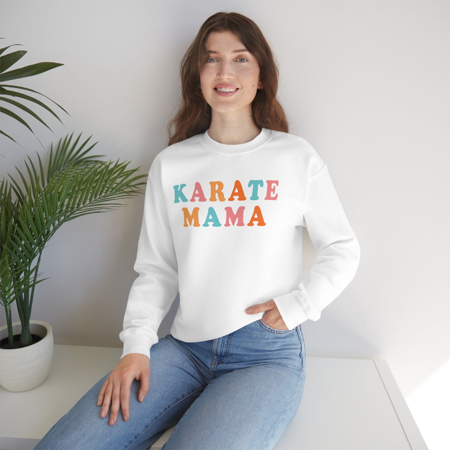Cosens Karate Mama Heavy Blend™ Crewneck Sweatshirt