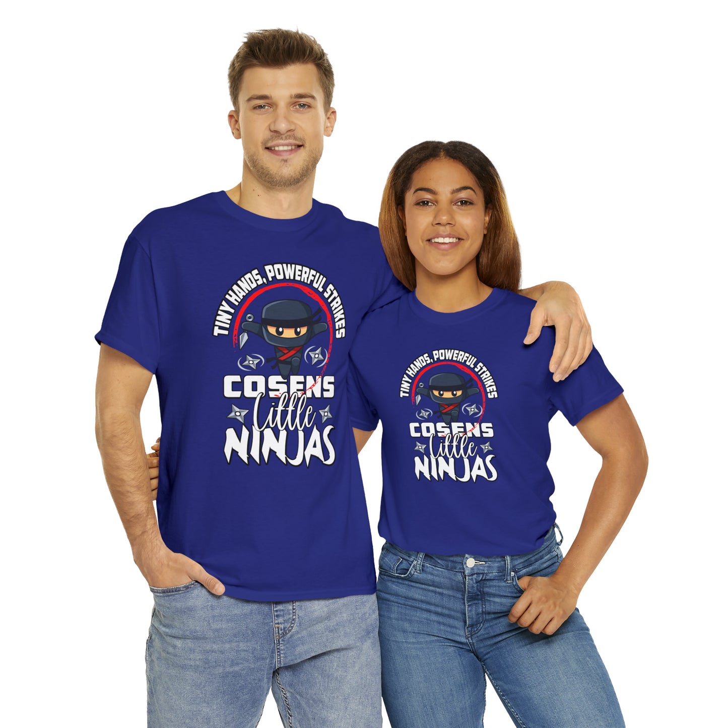 Adult "Little Ninjas" Cosens Martial Arts Unisex Heavy Cotton Tee Unisex Heavy Cotton Tee