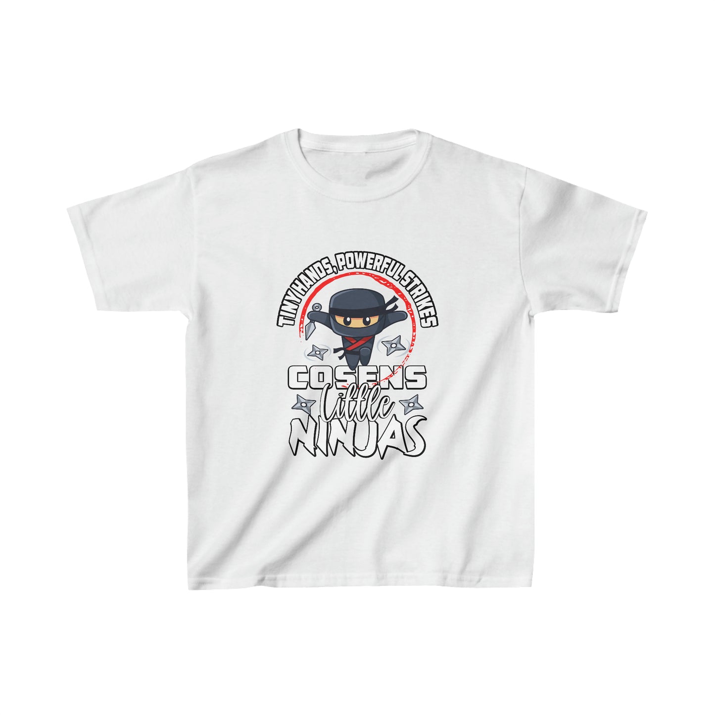 Little Ninjas Kids Cosens Martial Arts Heavy Cotton™ Tee