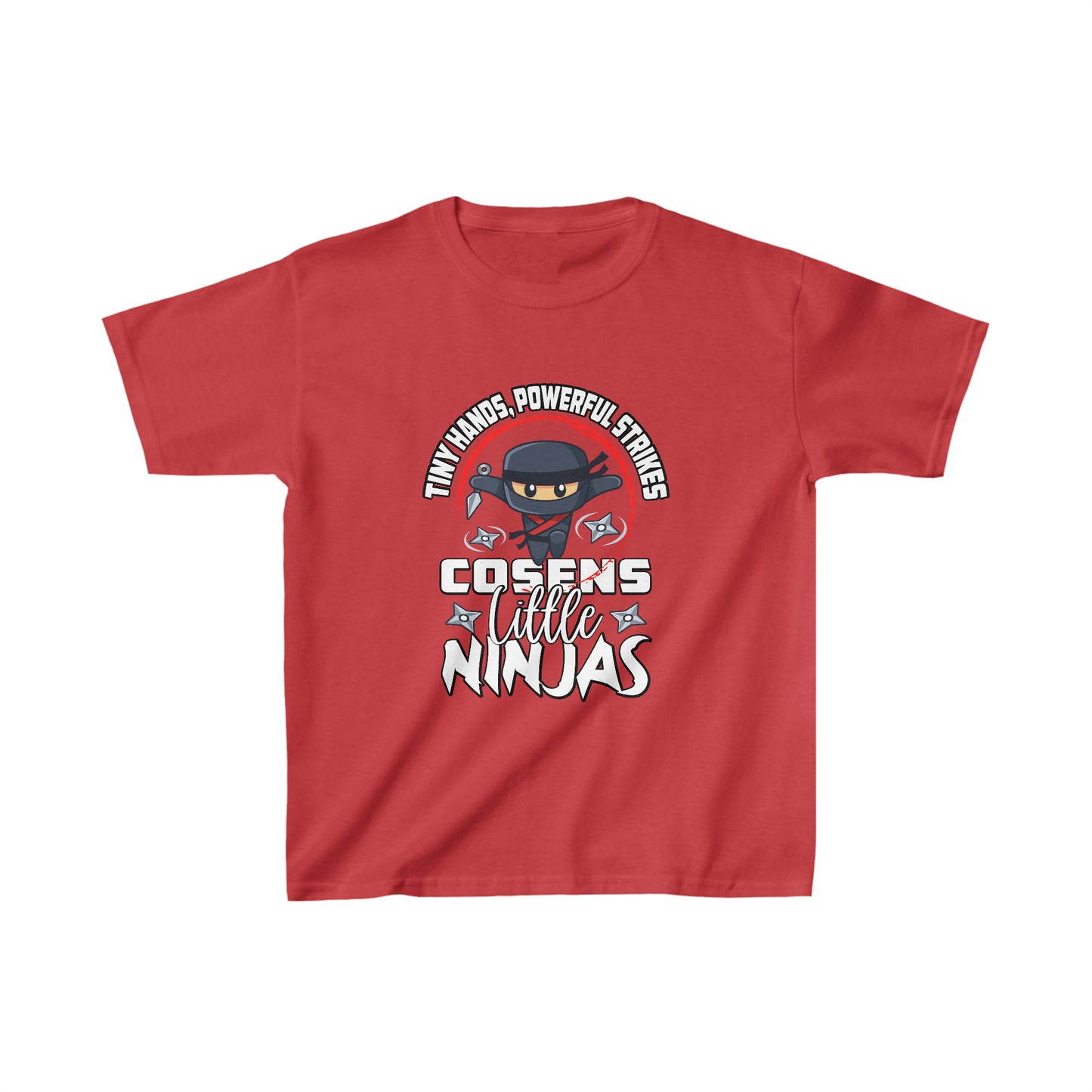 Little Ninjas Kids Cosens Martial Arts Heavy Cotton™ Tee