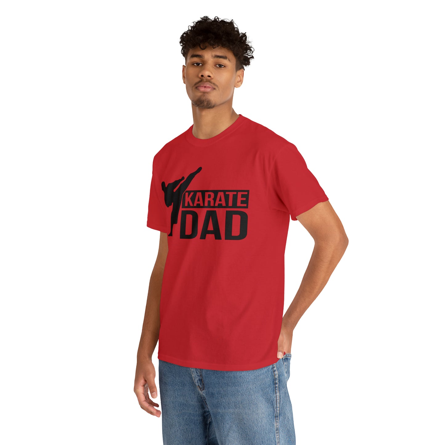 Karate Dad New Heavy Cotton Tee