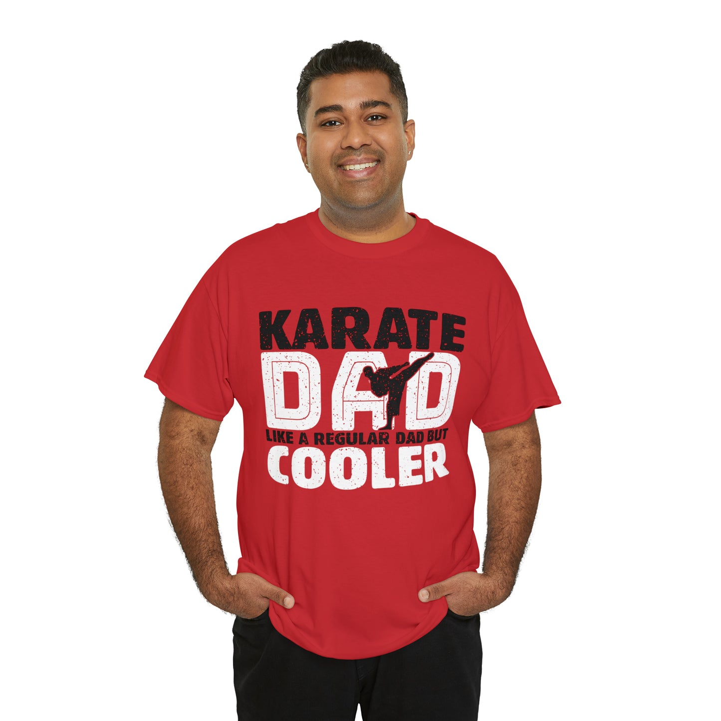 Karate Dad Heavy Cotton Tee