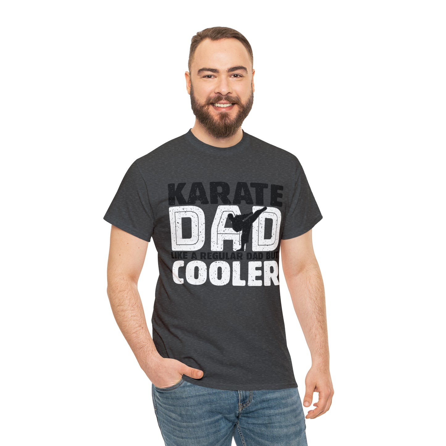 Karate Dad Heavy Cotton Tee