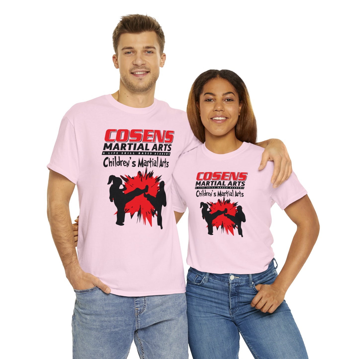 Adult "Childrens Martial Arts" Cosens Martial Arts Unisex Heavy Cotton Tee Unisex Heavy Cotton Tee