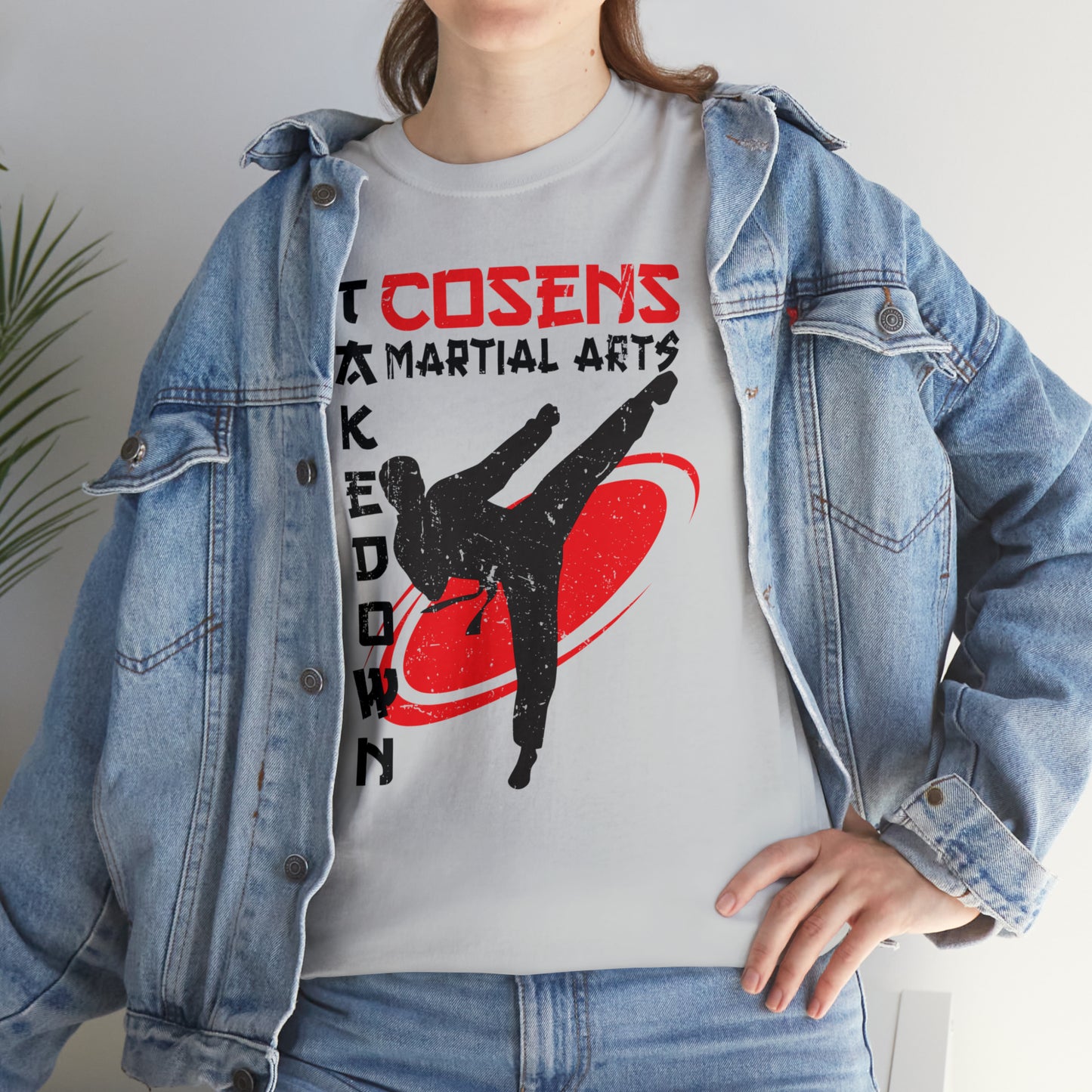 Adult "Takedown" Cosens Martial Arts Unisex Heavy Cotton Tee Unisex Heavy Cotton Tee