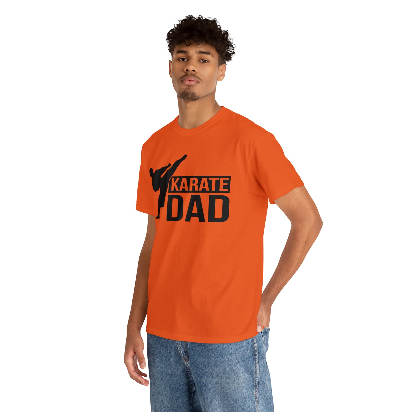 Karate Dad New Heavy Cotton Tee