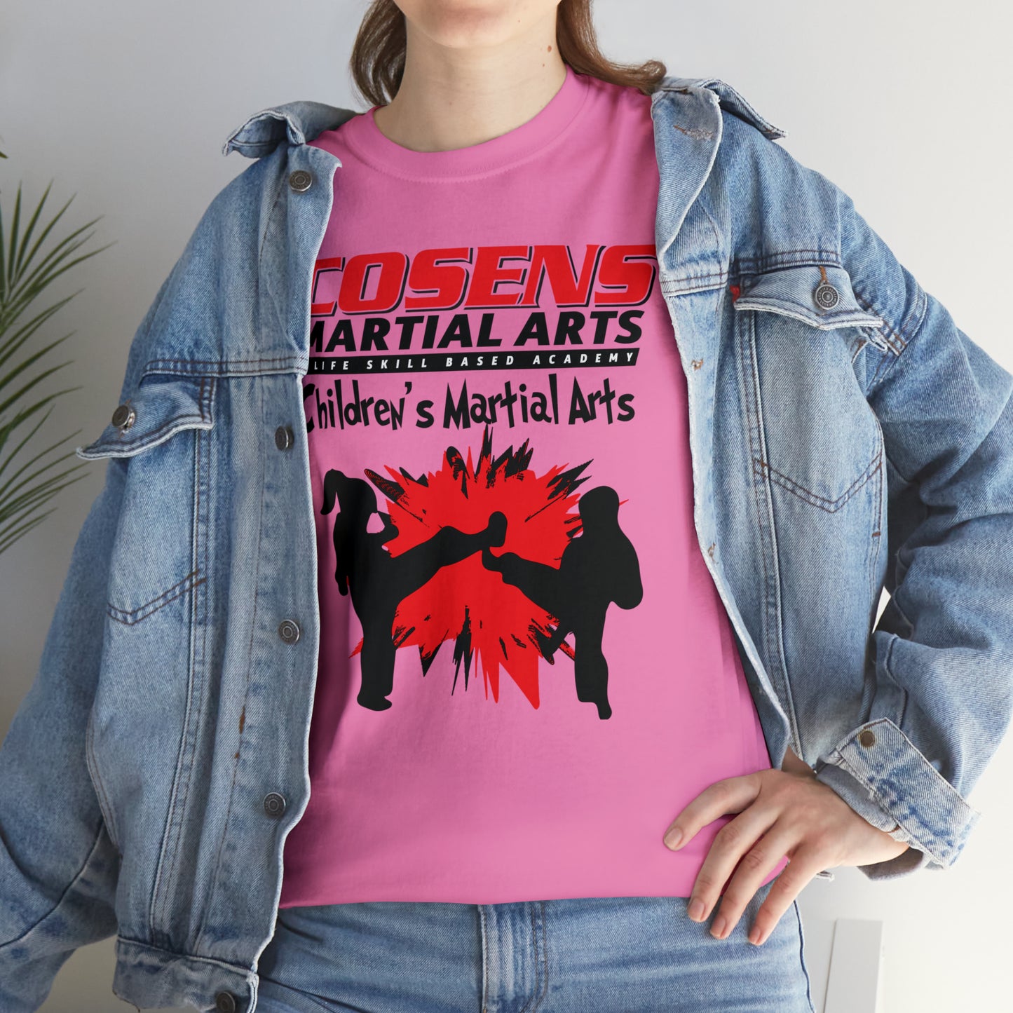 Adult "Childrens Martial Arts" Cosens Martial Arts Unisex Heavy Cotton Tee Unisex Heavy Cotton Tee